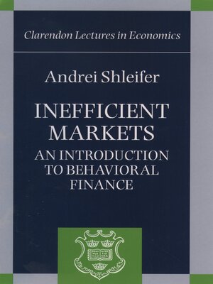 cover image of Inefficient Markets